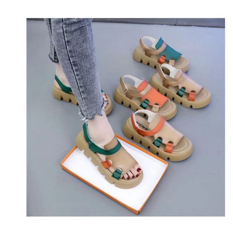 Summer Must -Have:Women`s Thick - Soled Open - Toe Sandals For Height & Style_voghion.com