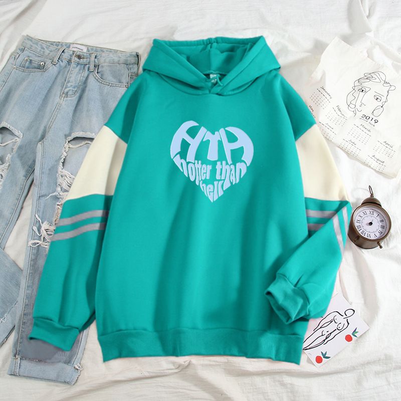 Sweat-shirt à manches longues pour célébrités d'Internet, haut de gamme, plus chaud que l'enfer, nouvelle collection printemps et automne_voghion.com