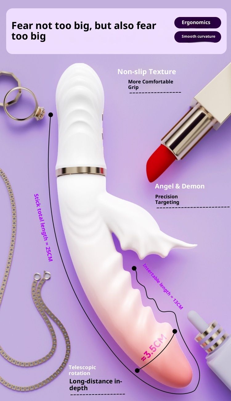 LuvBox Jiuai Weibliches Masturbationsspielzeug für Erwachsene Elektrische Kanone Starke Vibration Einführungsmassage AV-Stick-Vibrator_voghion.com