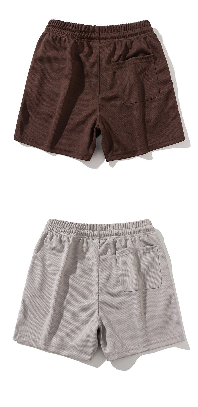 Basketbalshorts Knielange shorts voor jongens Zomer Trendy merk Ins Losse letters High Street Couple Four Points Broek_voghion.com