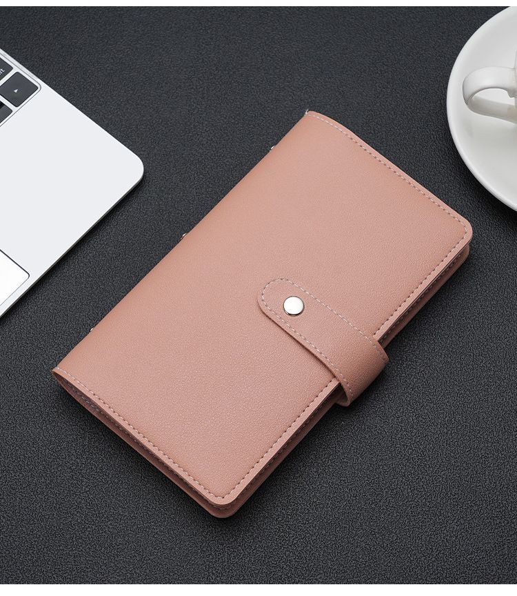 Porta carte di credito, porta carte di credito con ampia capacità e molteplici scomparti per carte di credito per uomini e donne, porta carte lungo, porta carte d'identità anti-smagnetizzazione_voghion.com