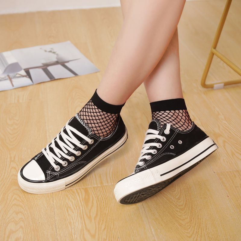 Netzsocken, kurze Socken, koreanische Netzsocken, wadenlange Netzsocken, Harajuku, kurze Netzsocken, japanischer Stil, kurze Netzseide_voghion.com