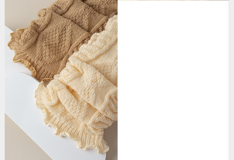 Damen Herbst und Winter einfarbig gerade Röhre warm, Schweiß absorbierend, Deodorant atmungsaktiv Y2k Mittelröhre gestrickt Beinabdeckung_voghion.com
