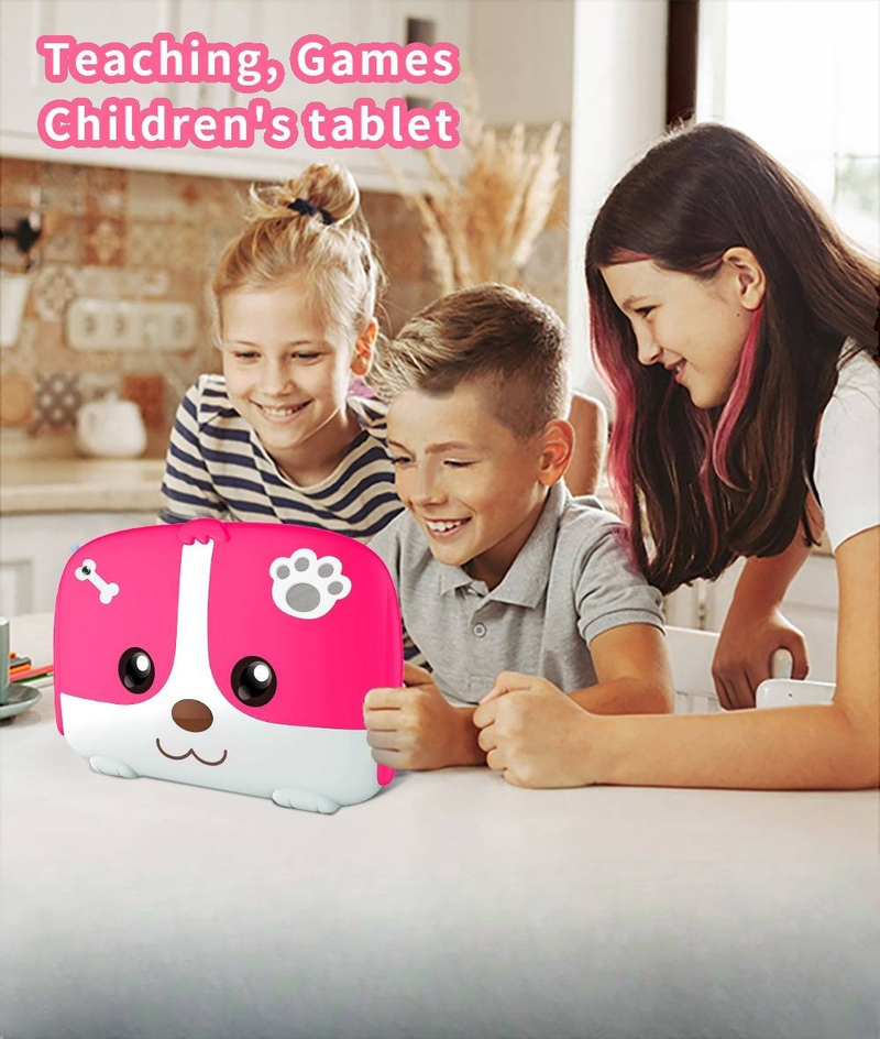 7" Kids Android Tablet - WiFi & Bluetooth, Child-Friendly Design_voghion.com