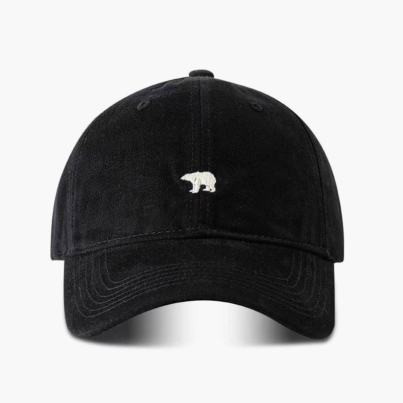 Polar Bear Baseball Cap - UPF50+ Sun Protection Hat With Breathable Fabric Extended Size Fit & Soft Crown For Face Slimming Effect_voghion.com