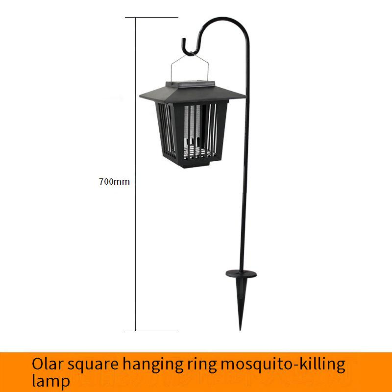 Lampada antizanzare a energia solare - Lampada antizanzare a LED per esterni con design impermeabile per giardino, patio e campeggio_voghion.com