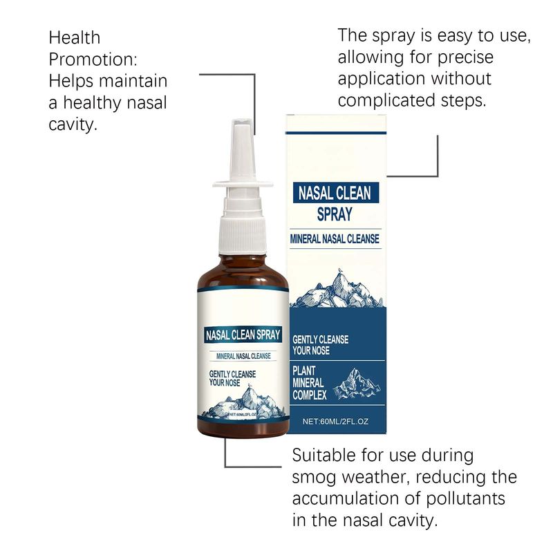 Spray detergente nutriente quotidiano per il comfort del naso Gentle Ingredients_voghion.com