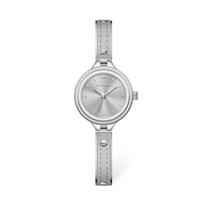 Pulseira estilo Gaudí para mulheres, design leve, relógio de quartzo elegante 9776_voghion.com