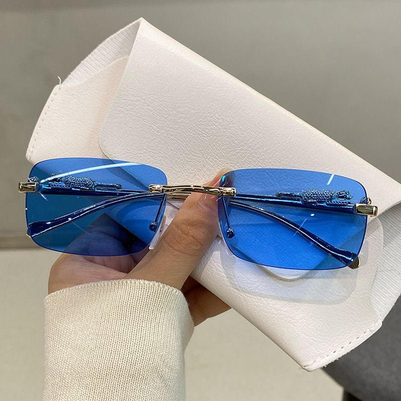 Borderless Glasses Men's Gradual Change High Definition Sunglasses Women Street Travel Sunglasses Summer_voghion.com