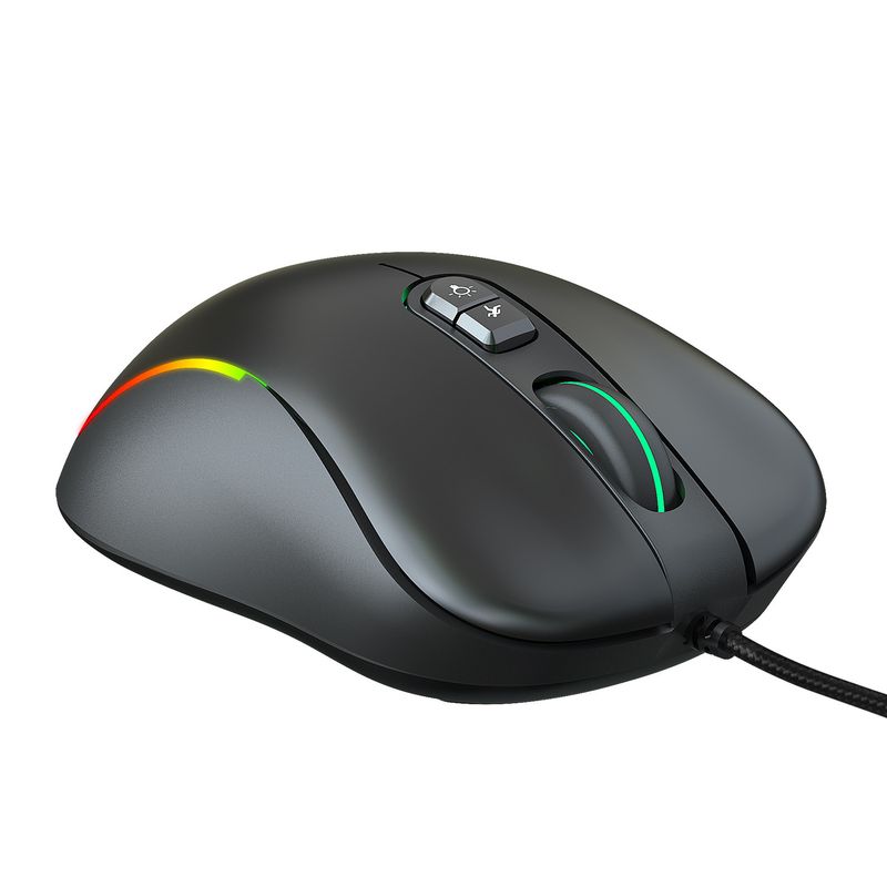 Gioco di programmazione macro J300RGB con 7 tasti per spegnere le luci per vari giochi Mouse cablato_voghion.com