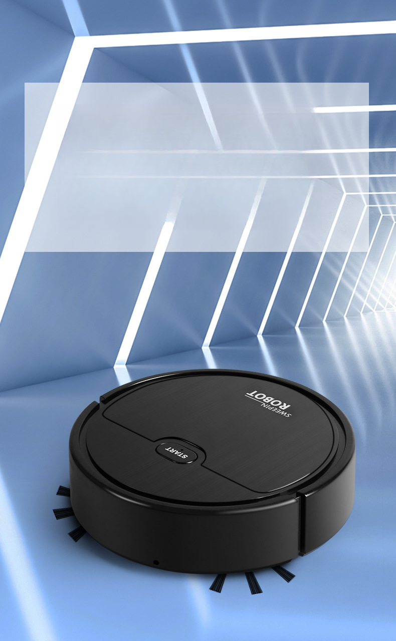 Robot intelligent de balayage, petit aspirateur rechargeable pour la maison_voghion.com
