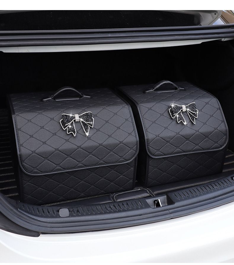 Xiaoxiangfeng Trunk Storage Box, Mounted Artifact, Organizer, Car Interior Box Supplies, Complete Collection Of Leather_voghion.com