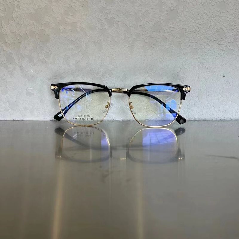 Ramă nouă pentru sprâncene TR business pentru bărbați, 2023, poate fi echipată cu lentile pentru miopie și ochelari anti-lumină albastră 9387_voghion.com