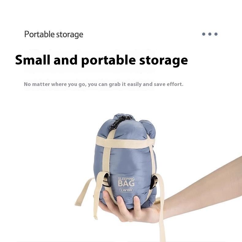 Outdoor Sleeping Bag Ultra-light Mini Thin Portable Hiking Camping Small Size Summer Lightweight Envelope For Adults_voghion.com