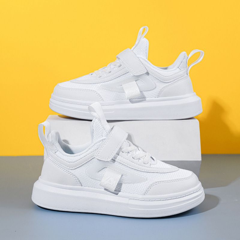 Neue Frühjahr und Herbst 2025 Modische atmungsaktive und warme Sportschuhe für Jungen und Mädchen, mittlere bis große Größe, trendige und vielseitige Laufschuhe mit weicher Sohle_voghion.com