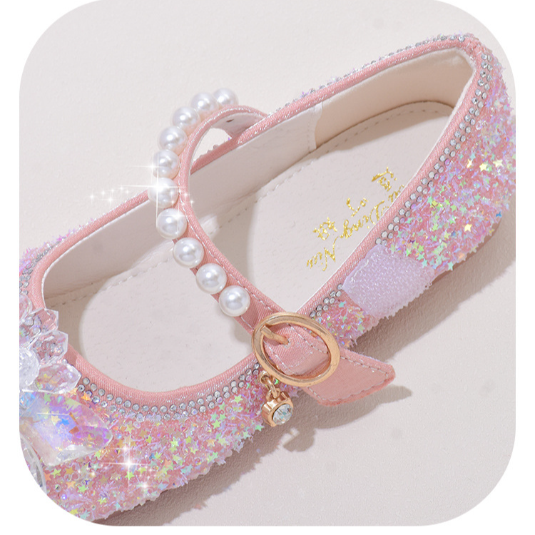 Mädchen einzelnen schuhe frühling und herbst neue weiche sohlen baby glas schuhe Mode kleines mädchen prinzessin leder schuhe kinder bean schuhe_voghion.com