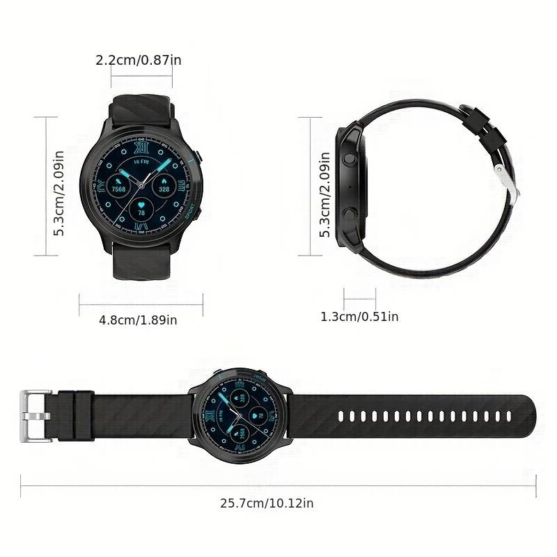 IP68 Waterproof Smart Watch (Answer/Make Call), With Fitness Tracker, Multi-functional Smart Watch, Suitable For Android And IPhone_voghion.com