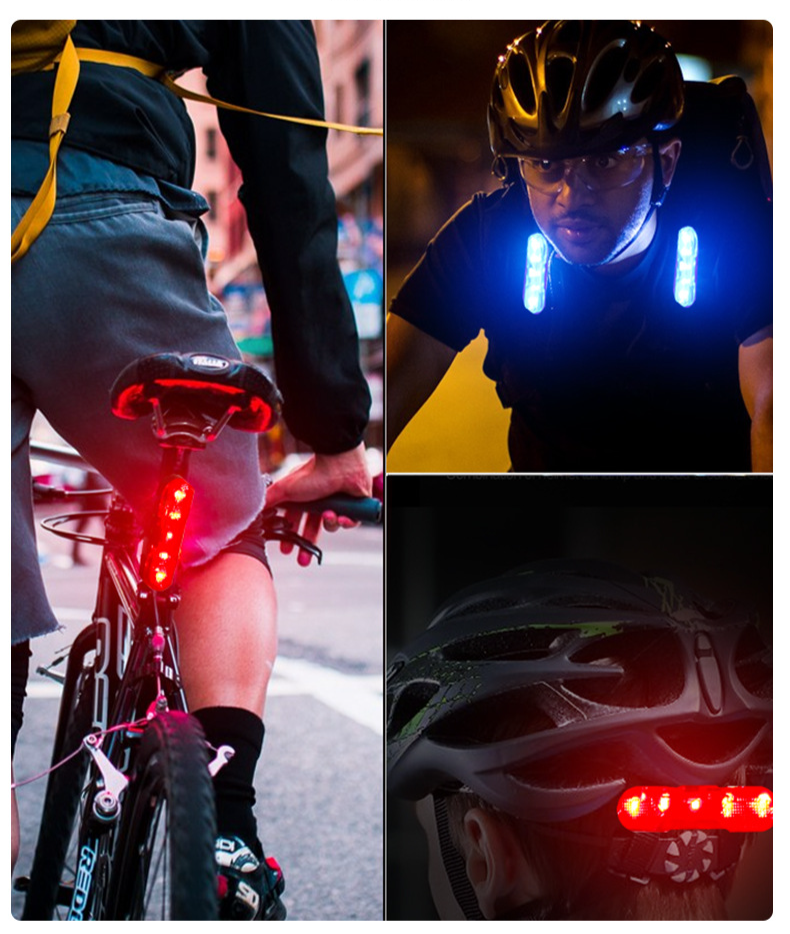 Fahrradrücklicht, Nachtfahr-Sicherheitserinnerungslicht, USB-Schnellladewarnung, Rücklicht, Fahrradausrüstung, Zubehör_voghion.com