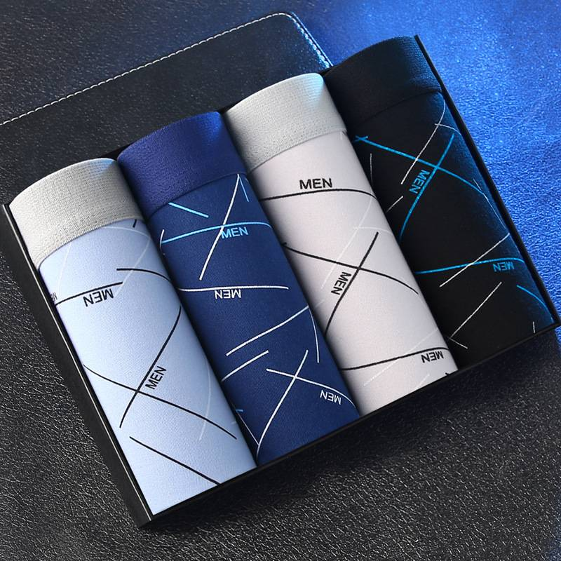 Premium-Boxershorts für Herren – Atmungsaktive Baumwoll-Modal-Unterwäsche mit Graphhen-Technologie, mittelhoher Bund, Multipack-Optionen_voghion.com