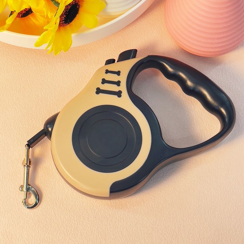 Small And Medium-sized Chain Walking Automatic Retractable Leash Pet Dog Supplies_voghion.com