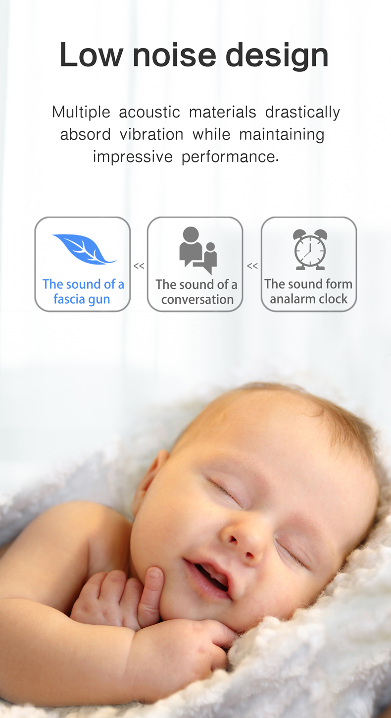 Masažna pištola Deep Tissue Massager Therapy Stimulacija telesnih mišic Lajšanje bolečin za EMS Sprostitev bolečine Fiess Oblikovanje_voghion.com