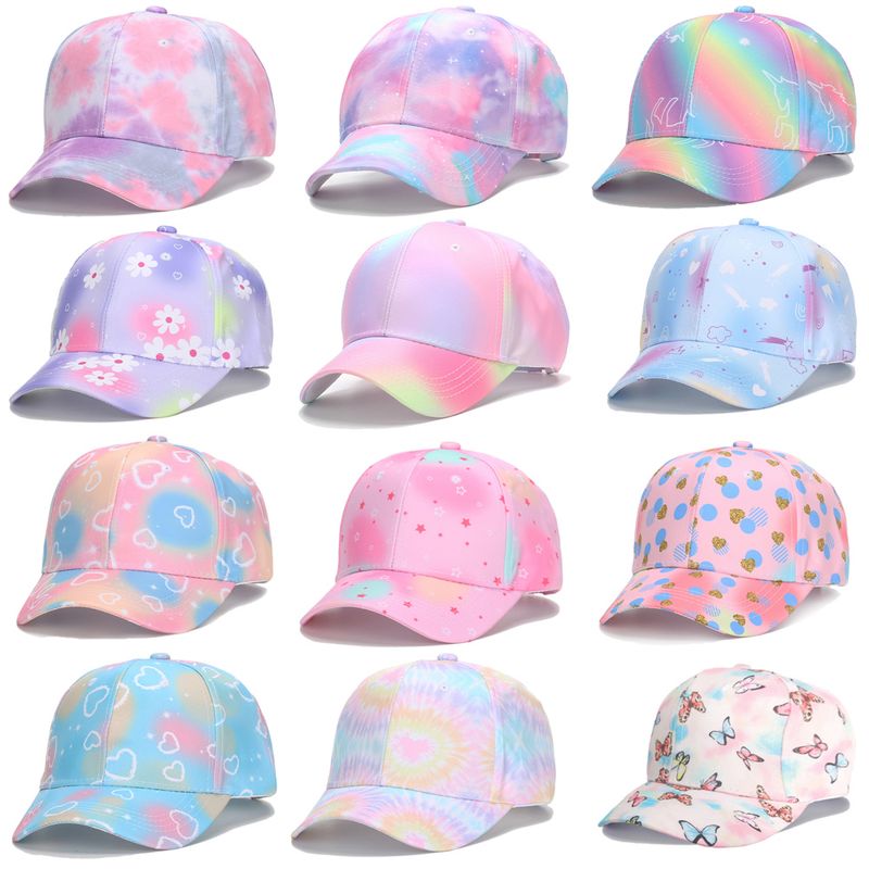 Hot Cartoon Print Child 54cm Head Circumference Baseball Caps for Boy Girl Under 10 Years Old Dazzling Lovely Snapback_voghion.com