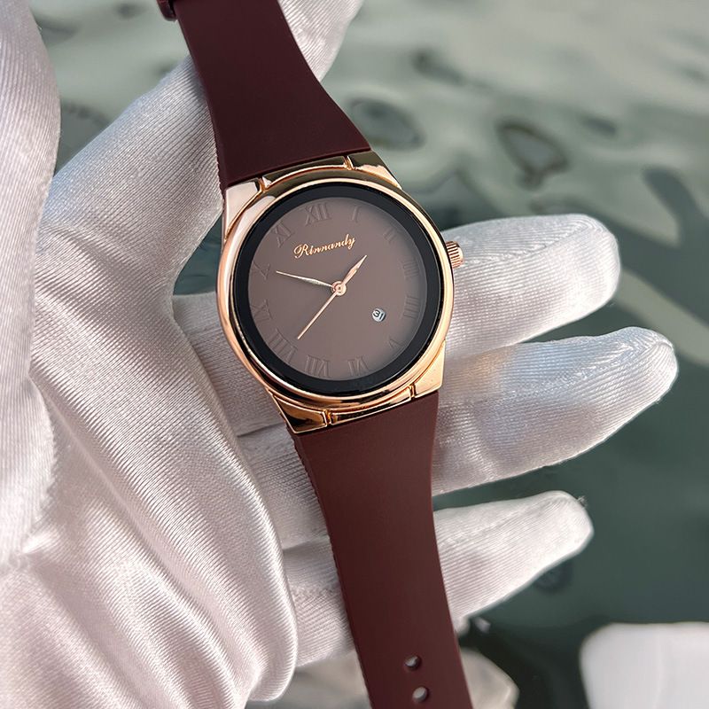 Schlanke Damenuhr mit römischem Hautgefühl, Armband, Quarzuhr, für den Alltag, Geburtstag, Jahrestag, Valentinstag_voghion.com