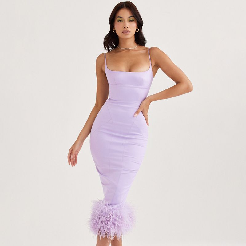 Abito da sera sexy con fasciatura da donna_voghion.com