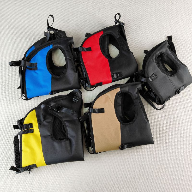 New Pet Tote Multifunctional Airborne Double Shoulder Strap Outdoor Walking Aid Stretcher Bag Cycling Dog Backpack_voghion.com