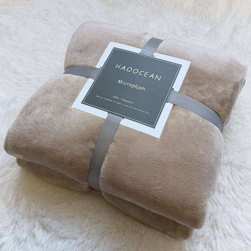 Coperta da ufficio per una persona, coperta per un pisolino, copridivano in velluto corallo, gambe, nuovi prodotti in autunno e inverno_voghion.com