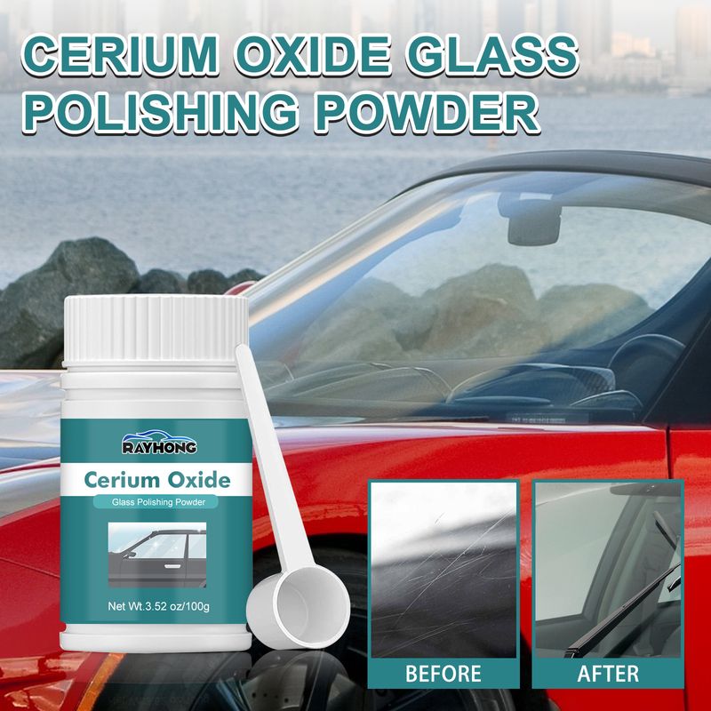Glass Scratch Cleaning Powder To Remove Car Scratch Windshield Fog To Oil Cleaning Powder_voghion.com