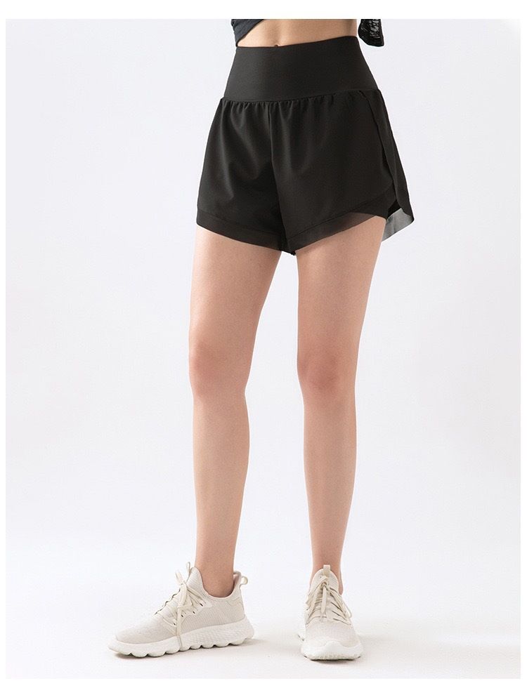 Women's anti-glare, quick-drying, running training fitness pants, high-waisted, loose and breathable yoga pants for summer_voghion.com