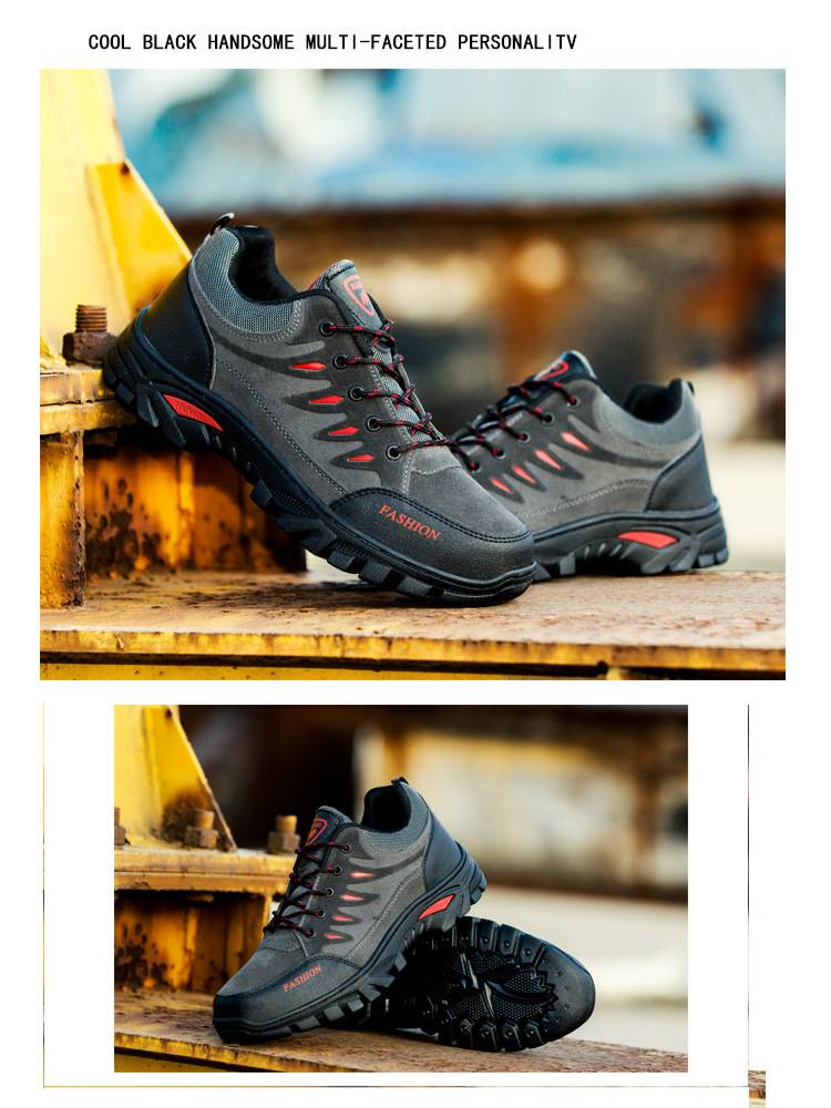 Zapatos de senderismo para exteriores, de punta redonda y tacón plano, cálidos y cómodos, resistentes al frío._voghion.com