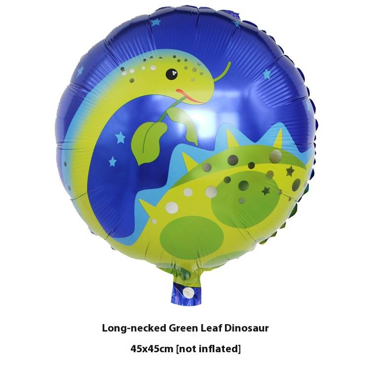 Jurassic Dinosaur Foil Balloons Set - 30 Styles Including T-Rex, Velociraptor & Brachiosaurus_voghion.com