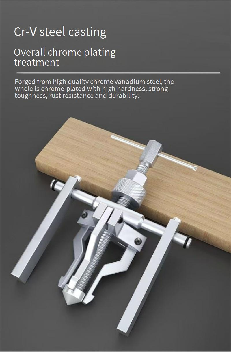 Professional Bearing Puller Set – 2 & 3 Jaw Internal Bearing Removal Tool, Forged Chrome-Plated, Heavy-Duty Automotive & Industrial Use_voghion.com