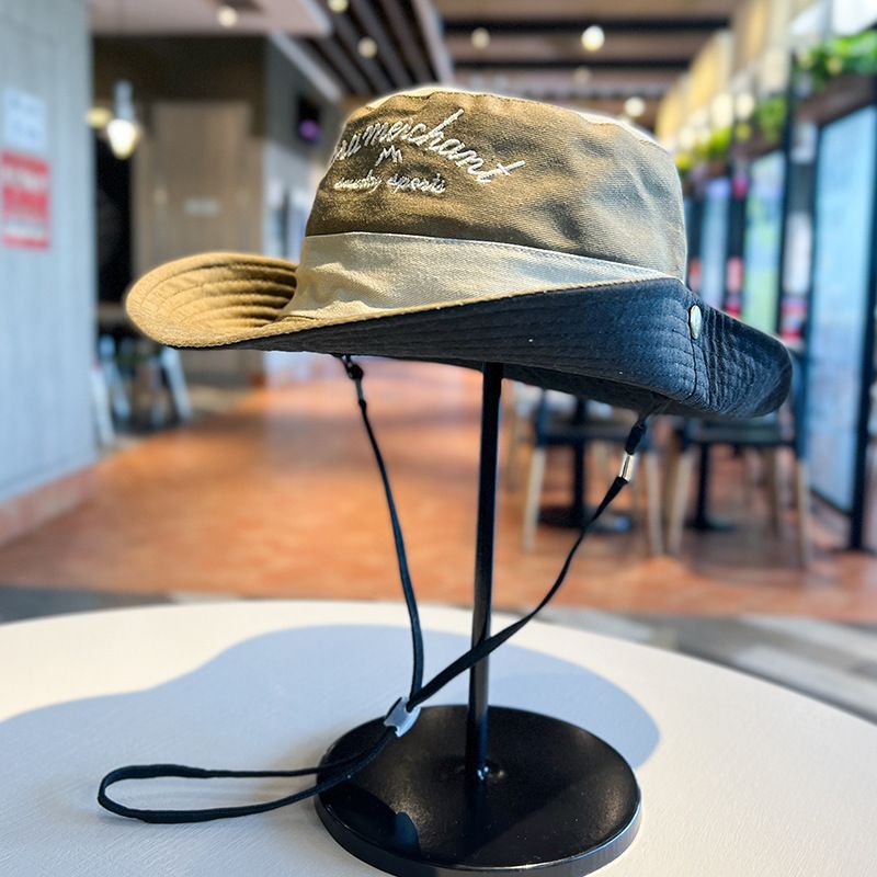 Yeni Dağ Dağcılık Erkek ve Kadın Kore Renkli Balıkçı Açık Hava Balıkçılık Güneş Kremi Güneşlik Batı_voghion.com