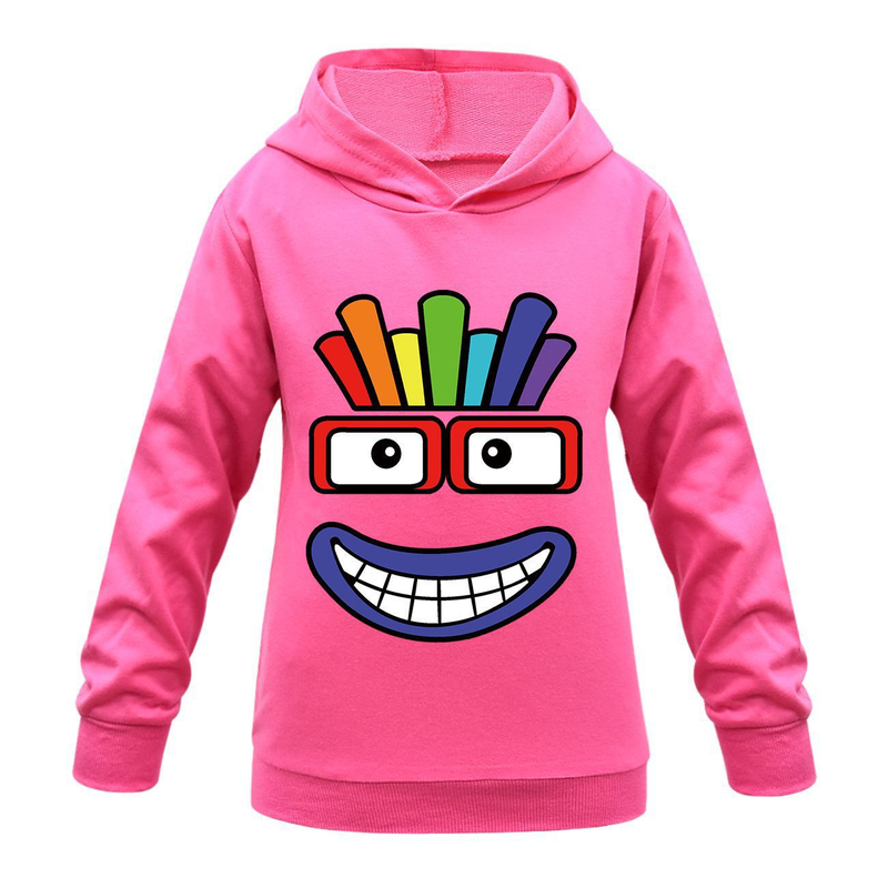 Children's Fashion Men's Women's Hoodies, Big Boy Cartoon Boys and Girls Sports Top_voghion.com