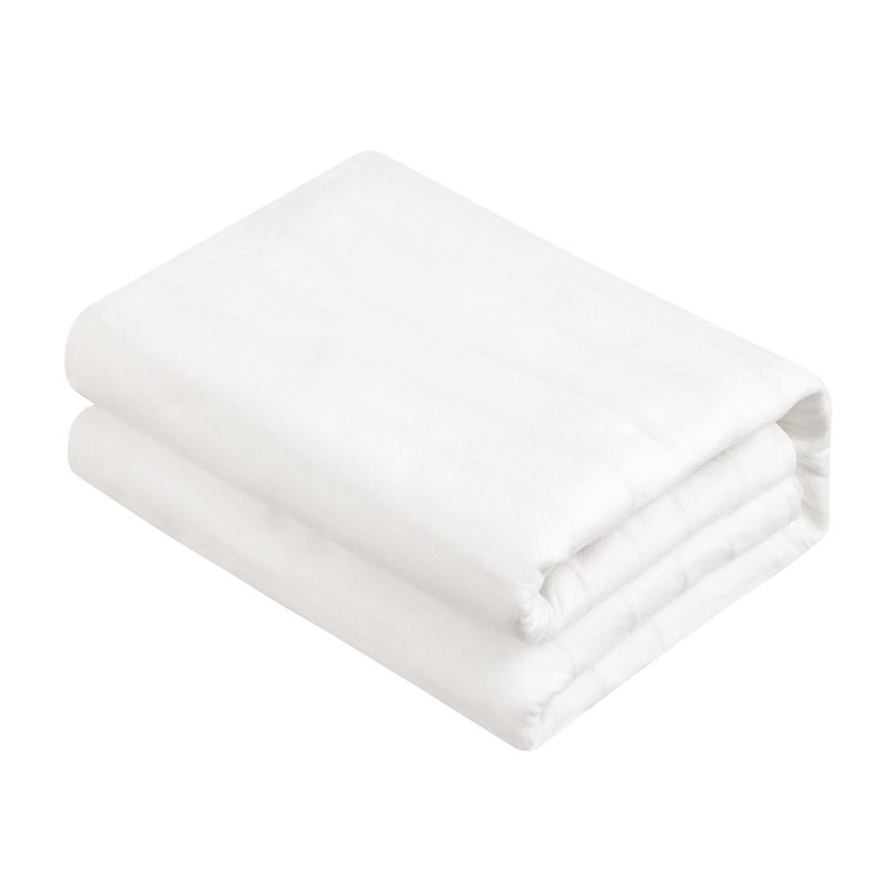 Couverture chauffante électrique en flanelle de qualité supérieure – 9 réglages de chaleur, interrupteur intelligent, zone simple/double (150 x 80 cm à 200 x 180 cm, 220 V, 120 W, certifiée CE)_voghion.com