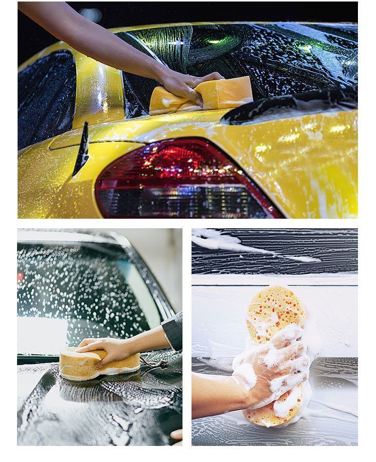 Waschen Sie spezielle saugfähige Reinigungsschwammblöcke mit hoher Dichte für kleine Autowerkzeuge_voghion.com