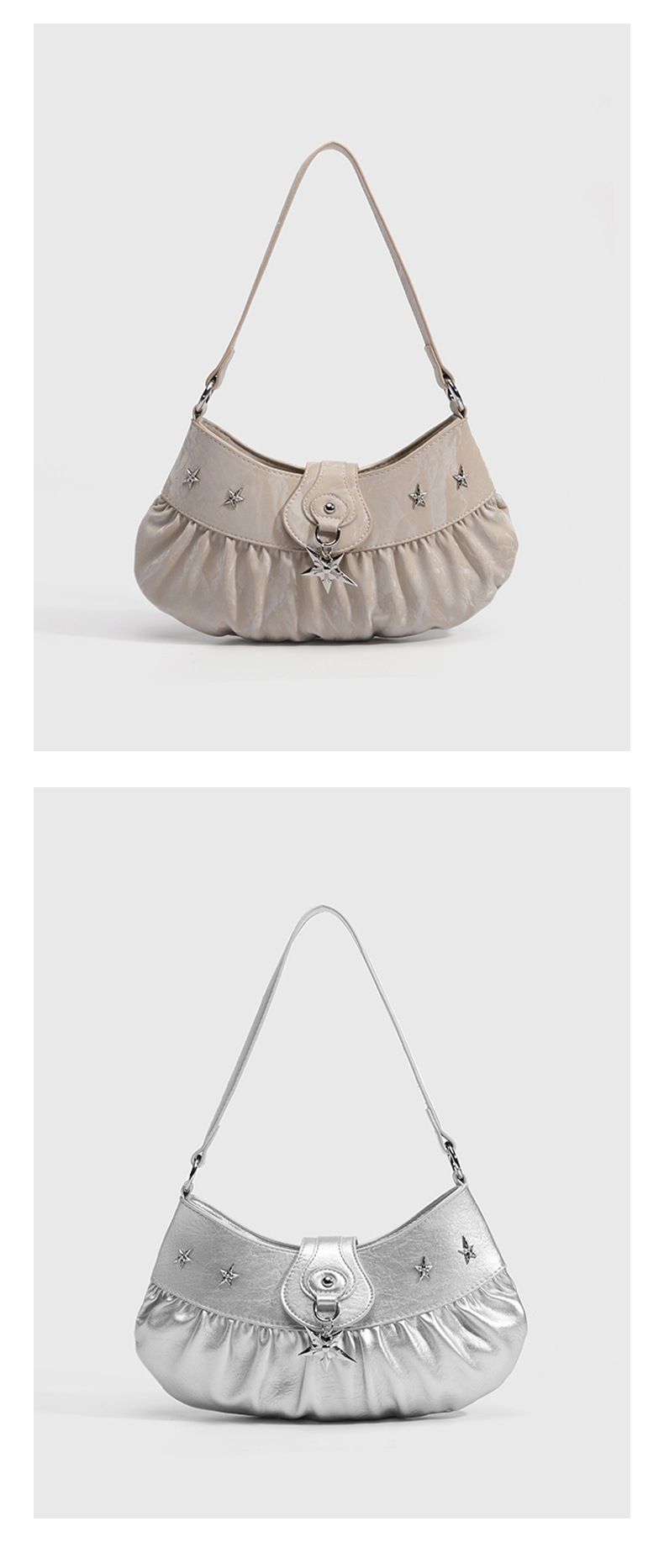 Borsa a tracolla plissettata versatile_voghion.com