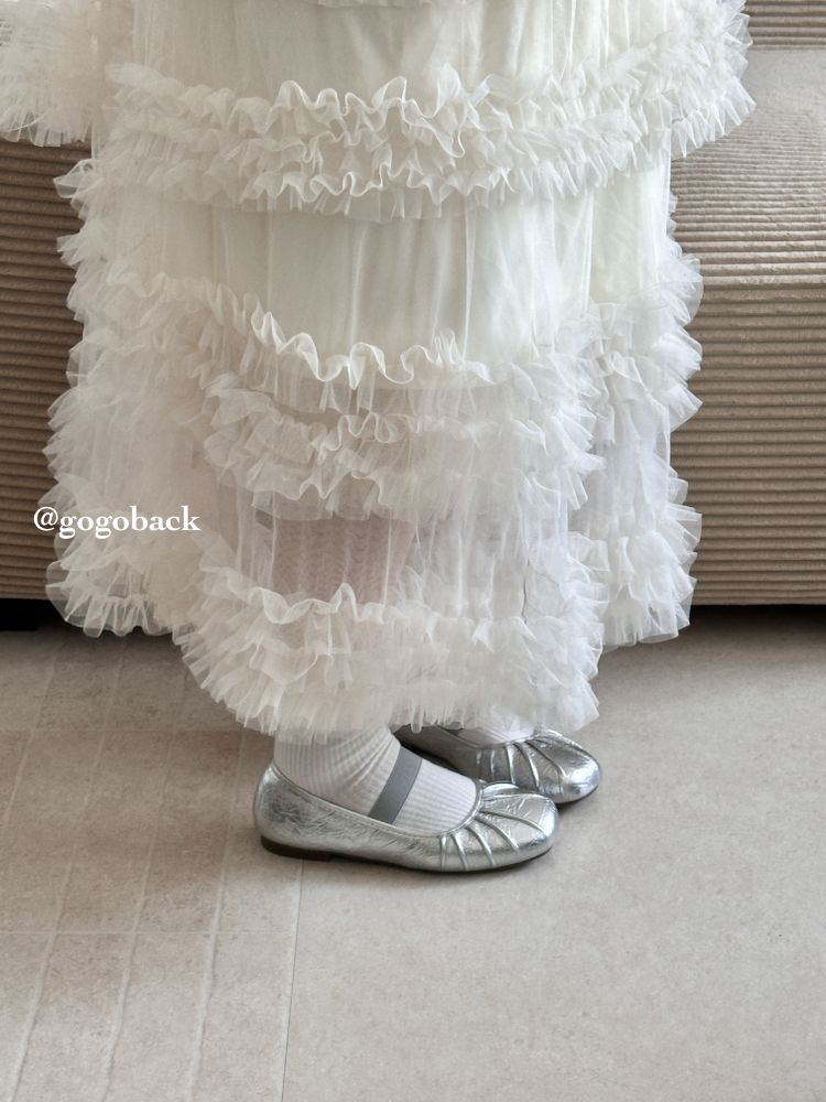 Lancui Ballet Girl ~ Style Flacher Mund Eierrolle Einzelschuh für Damen Ultraweiche Sohle Vielseitiger flacher Pendler-Mary-Jane_voghion.com