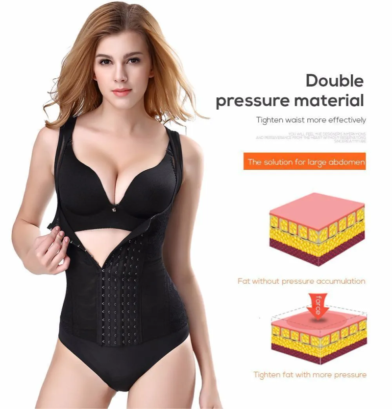 Talia brzuch Shaper gorset modelujący talię urządzenie do modelowania sylwetki odchudzanie płaszcza kobieta płaski brzuch brzuch Fas pasy poporodowe kontrola_voghion.com
