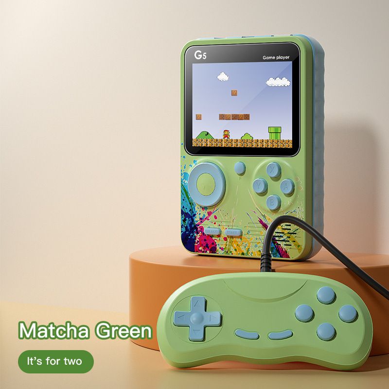 in 1 Console G5 3-inch Mini Draagbare Handheld Speler 500 Games Dual Game_voghion.com