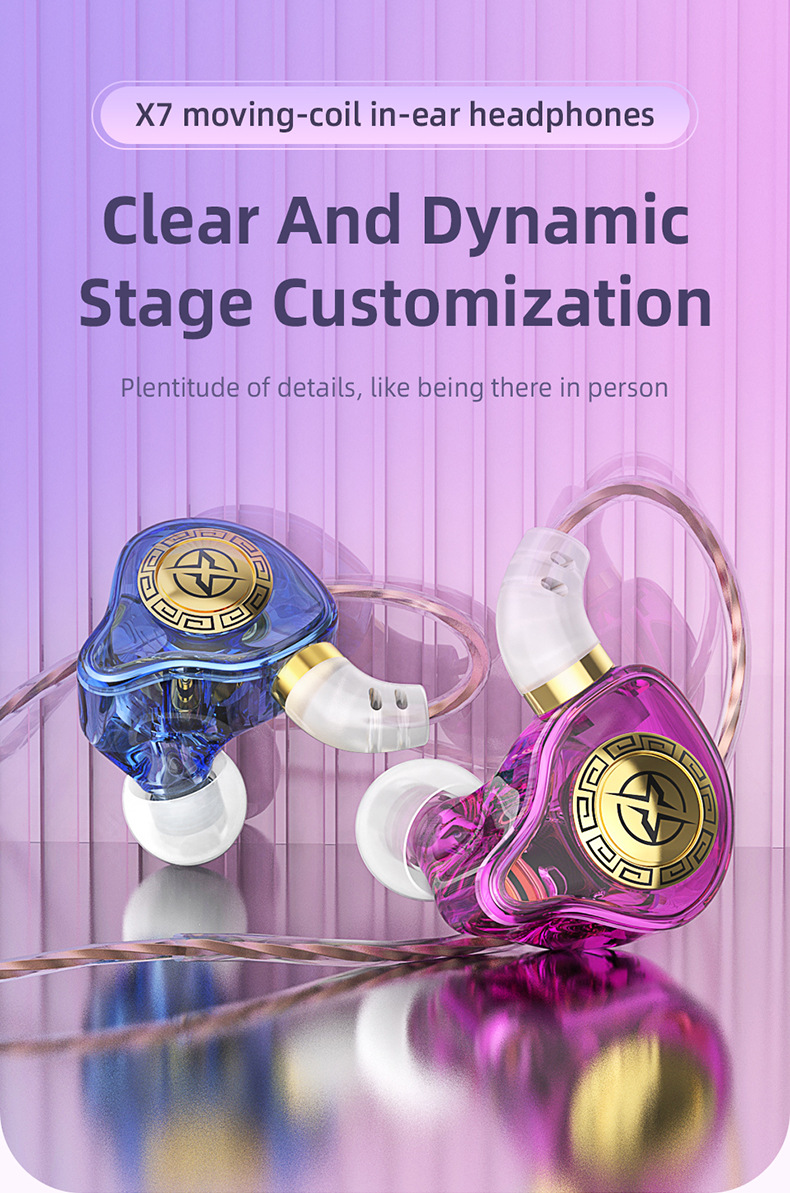 Écouteurs à pilote dynamique à double cavité de 10MM et à diaphragme LCP, écouteurs sonores de fidélité en cristal pour musiciens audiophiles_voghion.com