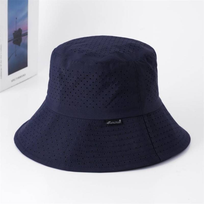 Atmungsaktiver, perforierter Ganzkörper-Fischerhut für Herren, Sonnenschutz- und Sonnenschirmhut für den Sommer, Wander- und Angelhut für den Außenbereich, faltbarer Reisehut_voghion.com