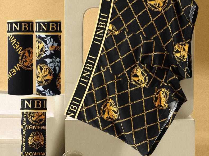 Boxer da uomo in stile stampato, nuovi_voghion.com