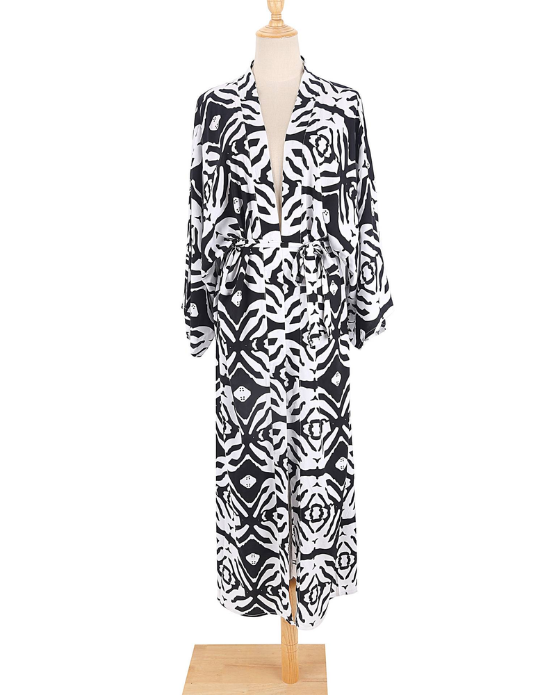 Women's Beach Cover-Up Cardigan - Sun Protective Swimwear Wrap, Lightweight Bikini Cover & Vacation Outerwear_voghion.com