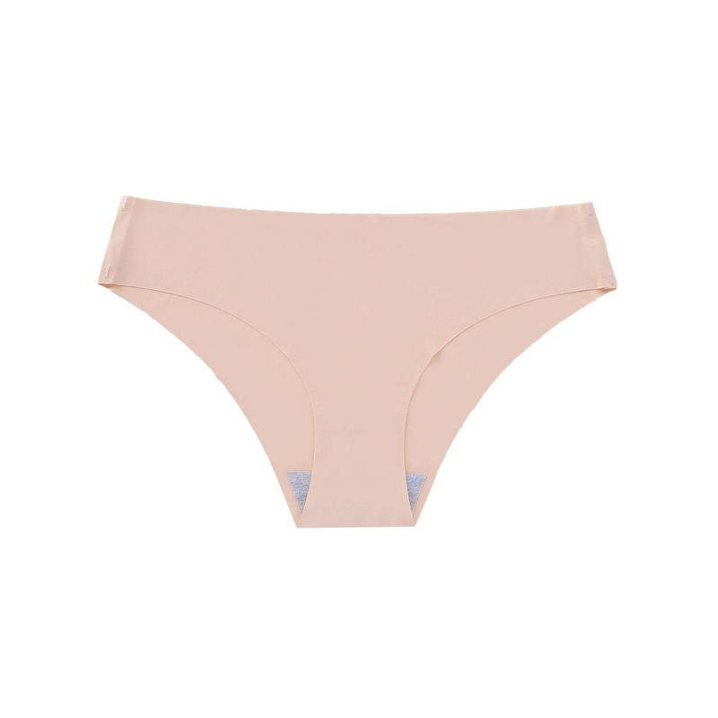 Underwear & Sleepwears Seamless Ice Silk Underwear With Low Waist Pure Cotton Crotch Briefs_voghion.com