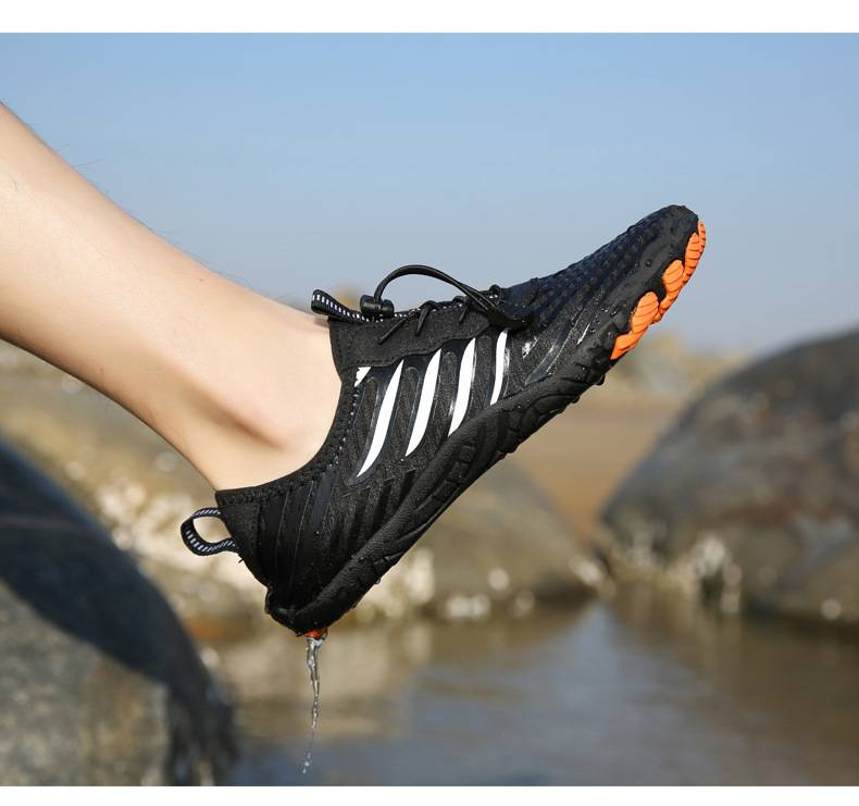 Scarpe da acqua unisex ad asciugatura rapida con suola antiscivolo, leggere e traspiranti per nuoto, spiaggia, yoga e avventure all'aria aperta._voghion.com