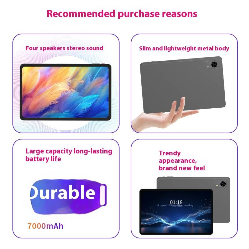 12-inch 8-Core 4G LTE 2-in-1 Tablet - 8GB RAM 128GB Storage, Business & Entertainment Hybrid_voghion.com